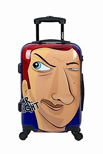 Carry-On Cabin Luggage 55X35X20 Suitcase 20 Inch Approved Lightweight 4 Wheel Hard Case Kids