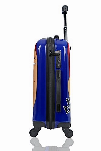 Carry-On Cabin Luggage 55X35X20 Suitcase 20 Inch Approved Lightweight 4 Wheel Hard Case Kids