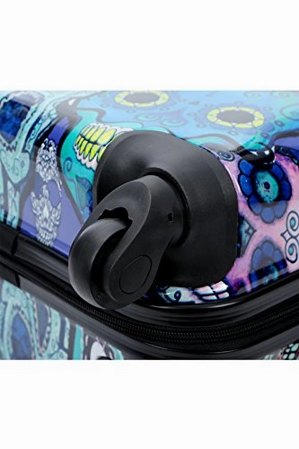 Carry-On Cabin Luggage 55X35X20 Suitcase 20 Inch Approved Lightweight 4 Wheel Hard Case Kids