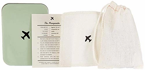 Carry on Cocktail Kit, Moscow Mule and Margarita, Travel Kit for Drinks on the Go, Craft Cocktails, Makes 4 Premium Cocktails, TSA Approved