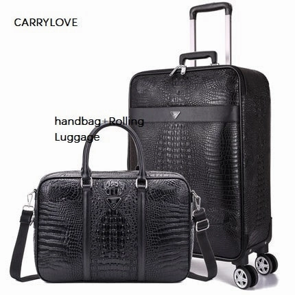 Carrylove 16/20/22/24 Inch Size Business Luggage Boarding Handbag Rolling Luggage Spinner Brand