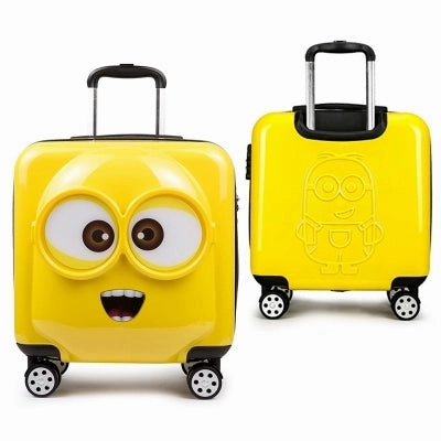 Carrylove Cartoon Luggage Series 18/20 Inch Handbag Rolling Minions Luggage Spinner Brand Travel