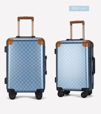 Carrylove Classic Grid Luggage Series 16/20/22/24 Inch High Quality  Pc Rolling Luggage Spinner