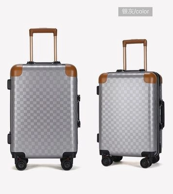 Carrylove Classic Grid Luggage Series 16/20/22/24 Inch High Quality  Pc Rolling Luggage Spinner