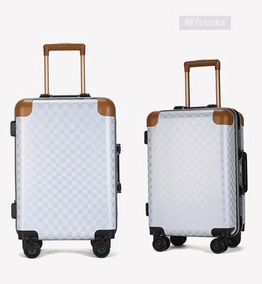 Carrylove Classic Grid Luggage Series 16/20/22/24 Inch High Quality  Pc Rolling Luggage Spinner
