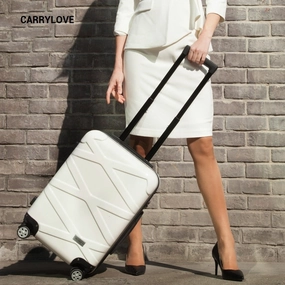 Carrylove Fashion Business Luggage Series 20/24/26 Inch Size Pc Abs Rolling Luggage Spinner Brand