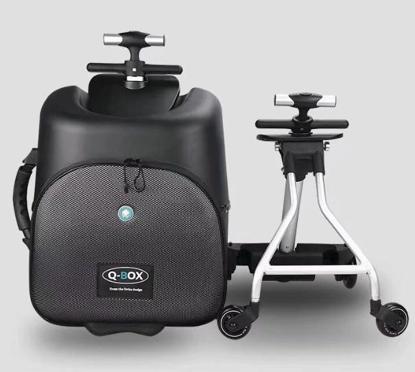 Carrylove High Quality And Convenient Kids Scooter Suitcase Lazy Carry On Rolling Luggage Ride On