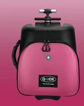 Carrylove High Quality And Convenient Kids Scooter Suitcase Lazy Carry On Rolling Luggage Ride On