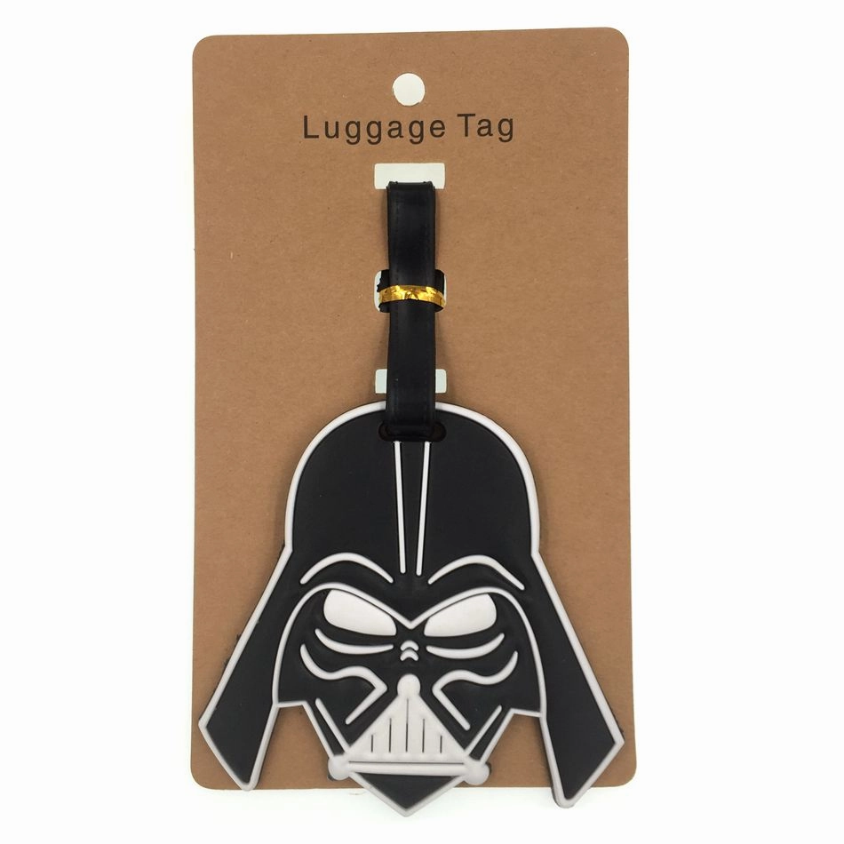 Cartoon Star Wars Luggage Tag Travel Accessories Silica Gel Suitcase ID Address Holder Baggage