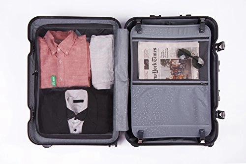 Casual Home 5 Pistol Concealment Gun Case Carry-on Luggage, Passion Red