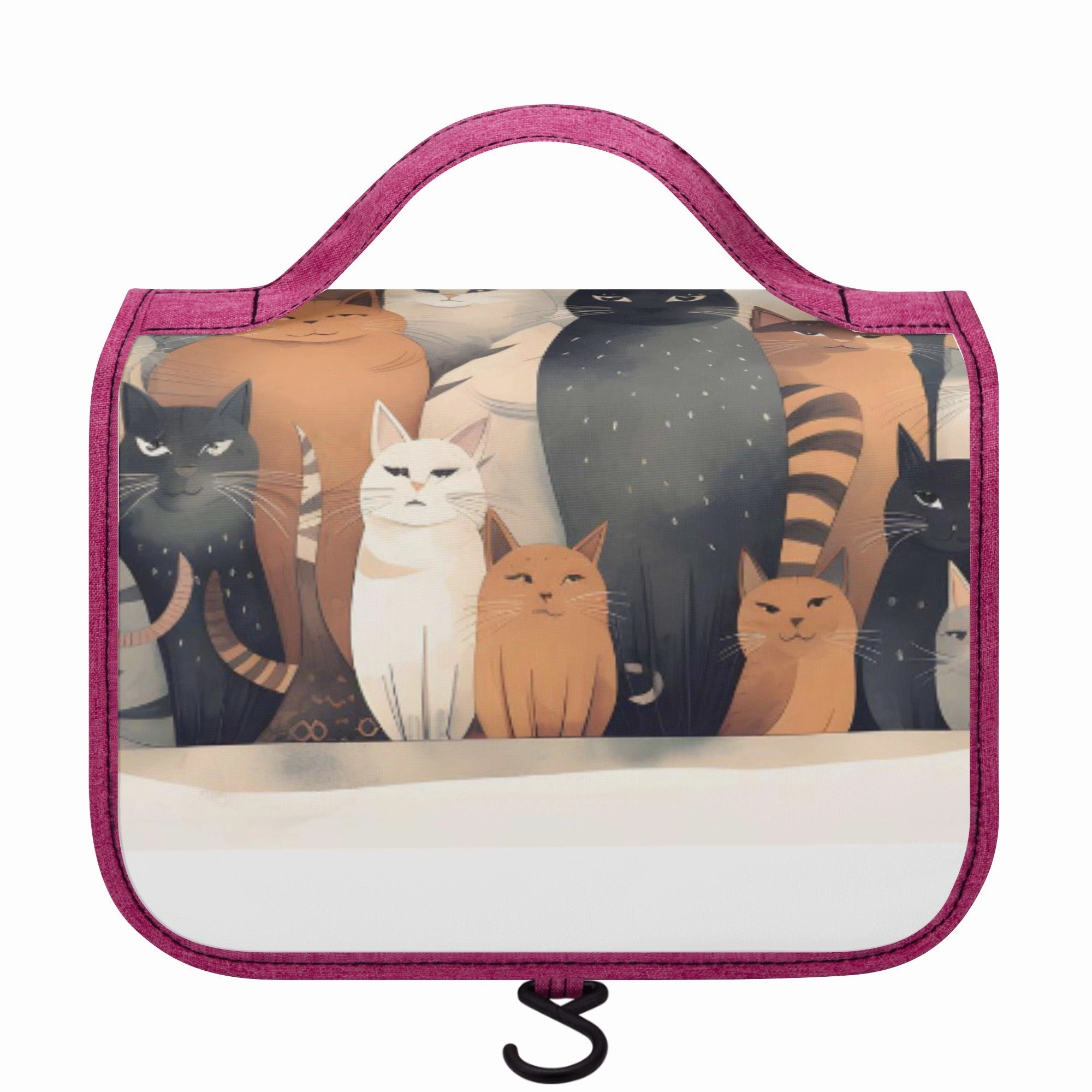 Cat Print  ToiletryCosmetic Travel Bag