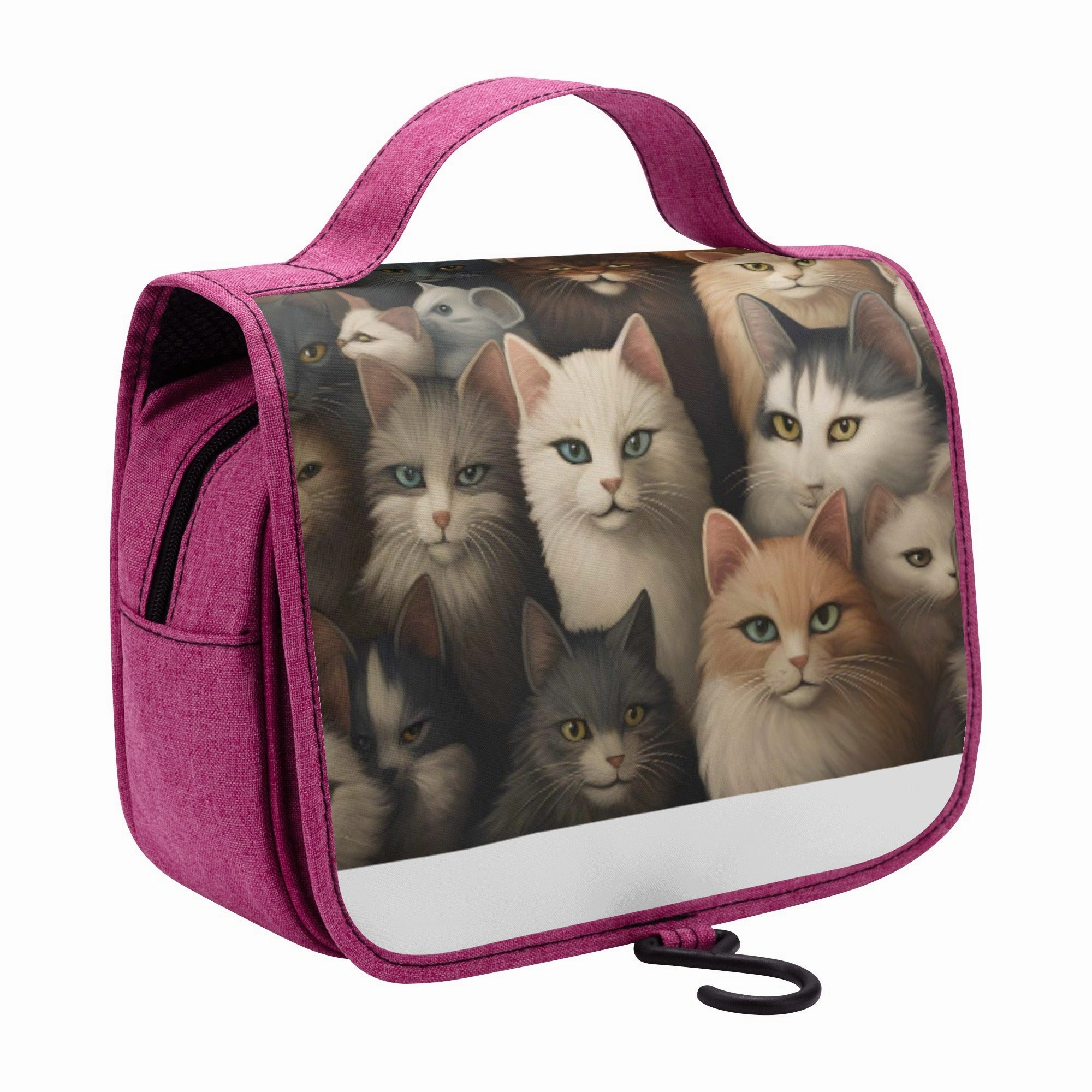 Cat Print  ToiletryCosmetic Travel Bag