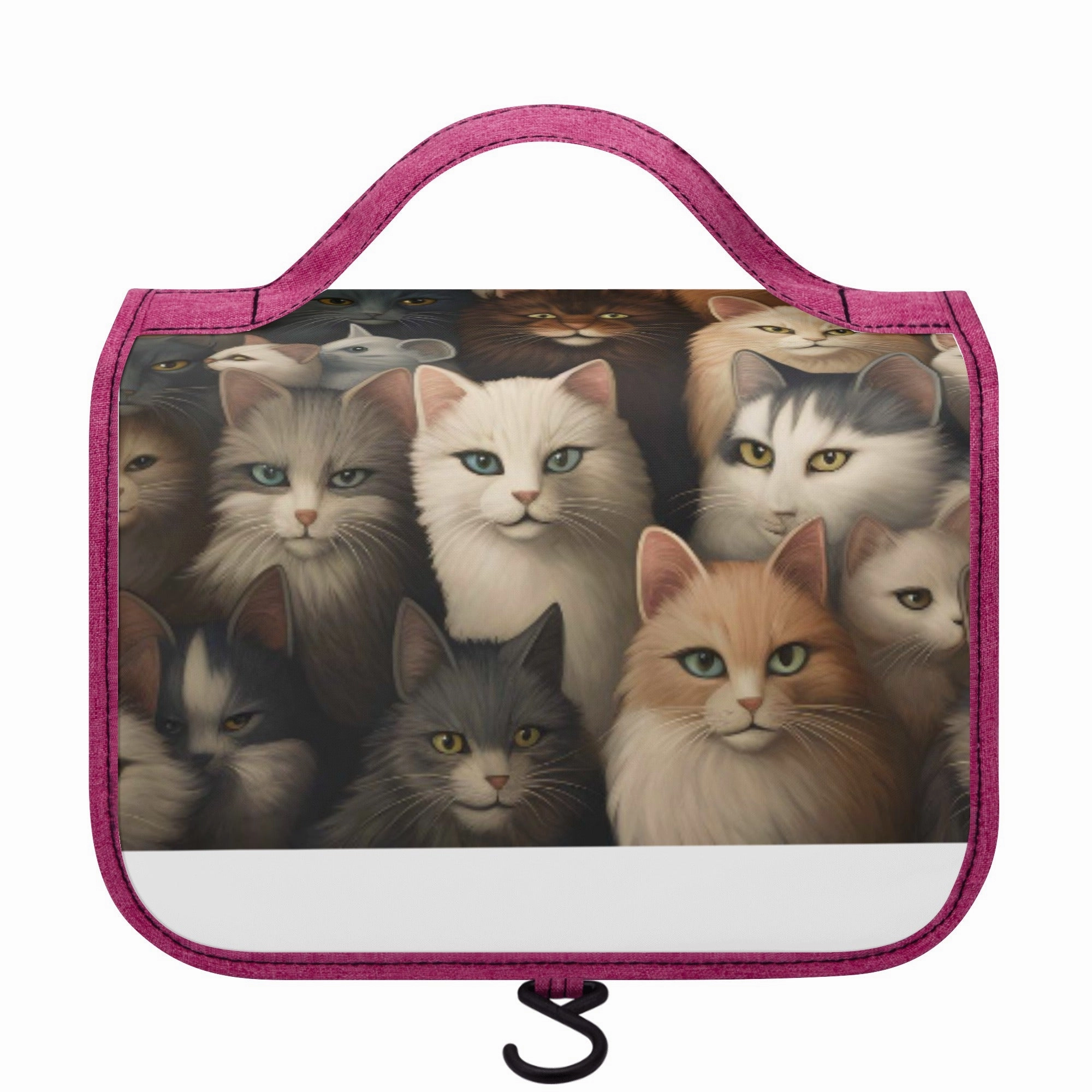 Cat Print  ToiletryCosmetic Travel Bag