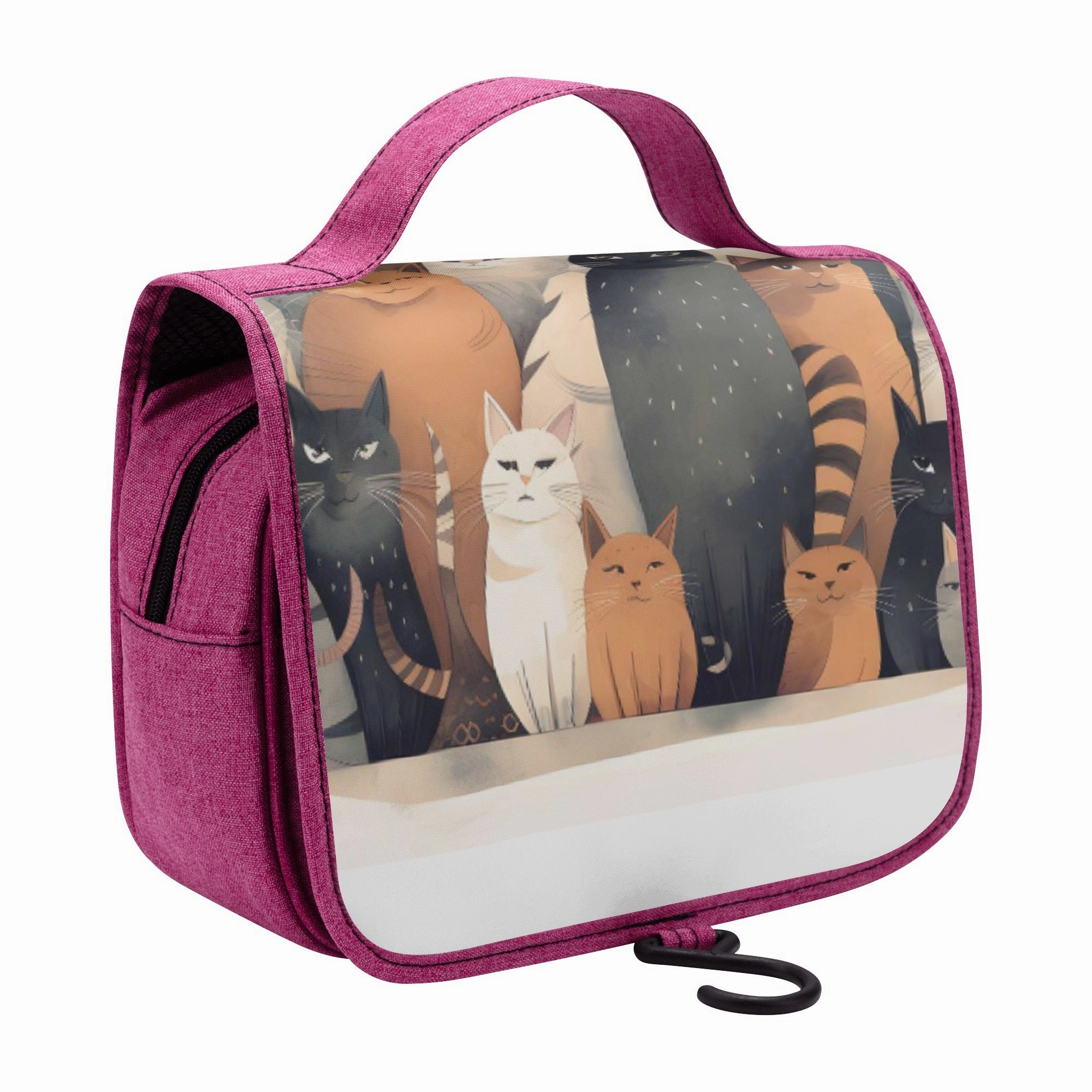 Cat Print  ToiletryCosmetic Travel Bag
