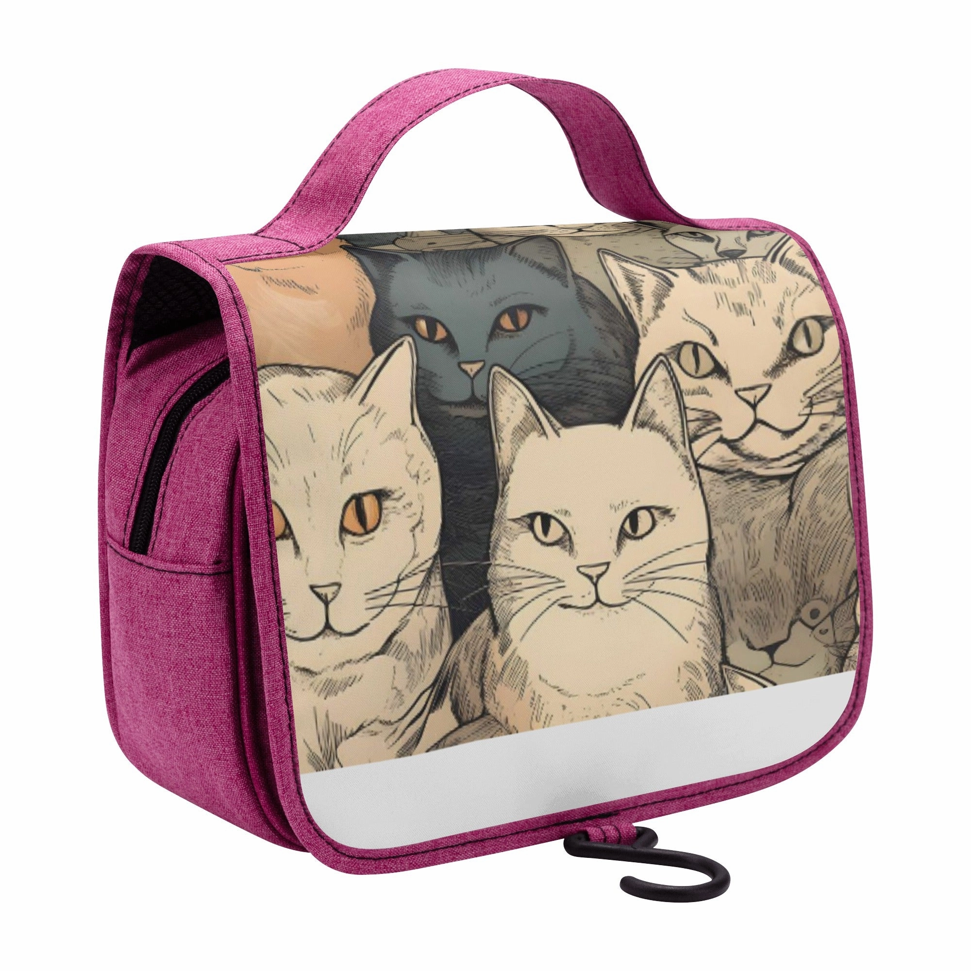 Cat Print  ToiletryCosmetic Travel Bag