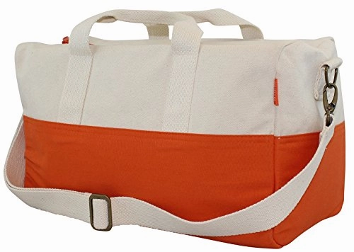CB Station Color Block Duffel (Orange)