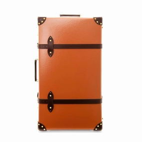 Centenary  Large Check-In - 2 Wheels | Orange/Brown/Gold