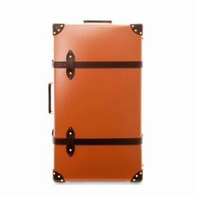 Centenary  Large Check-In - 2 Wheels | Orange/Brown/Gold