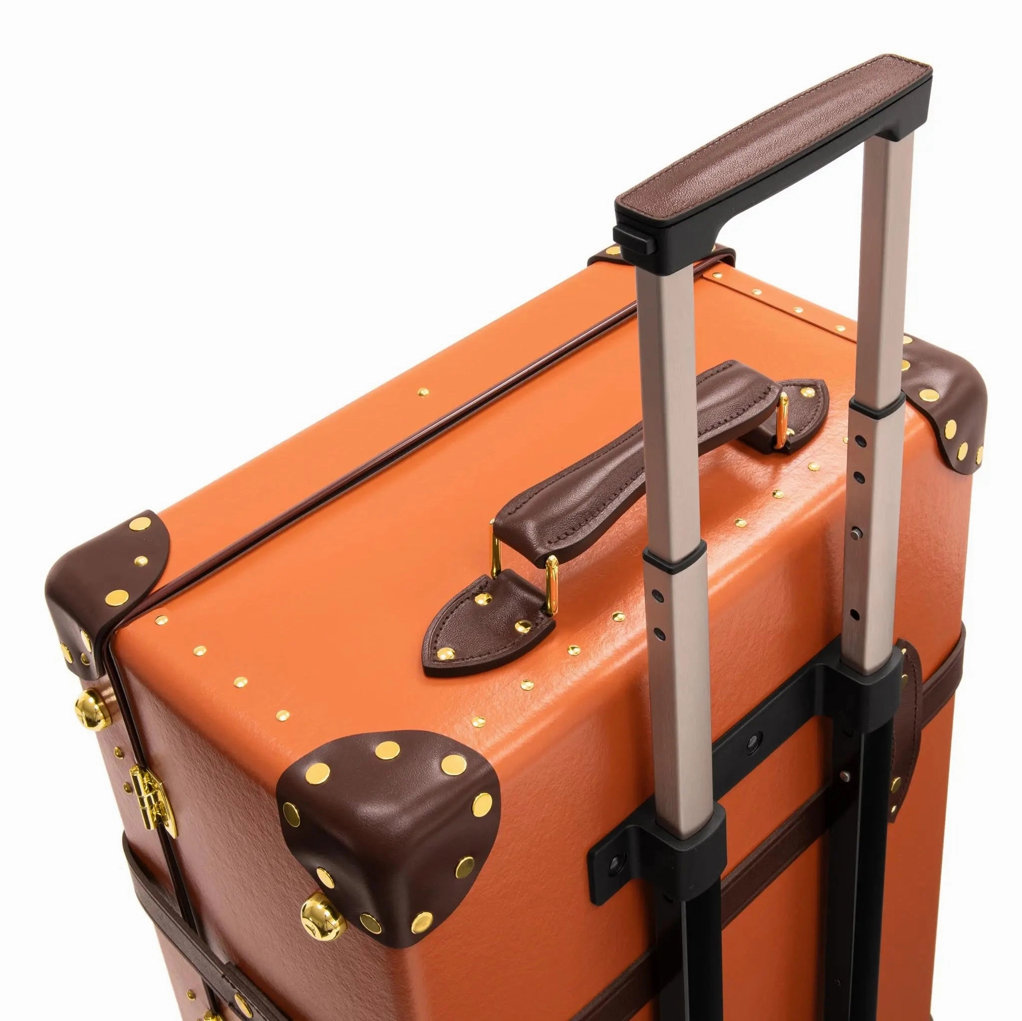 Centenary  Large Check-In - 2 Wheels | Orange/Brown/Gold