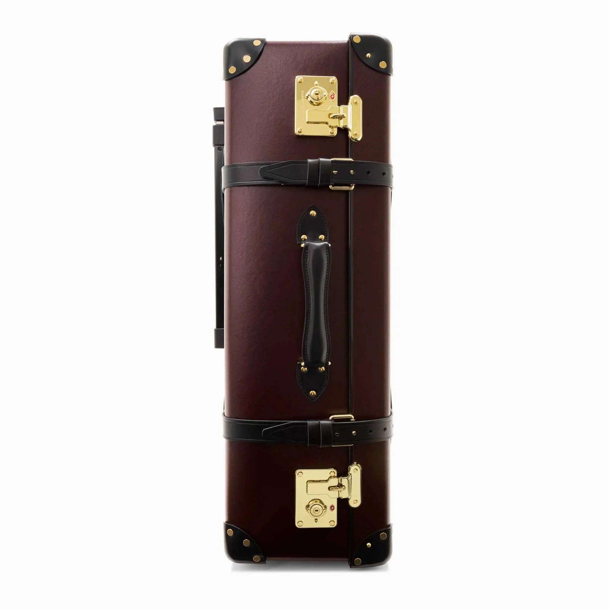 Centenary  Large Check-In - 2 Wheels | Oxblood/Black/Gold
