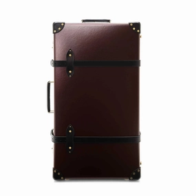 Centenary  Large Check-In - 2 Wheels | Oxblood/Black/Gold