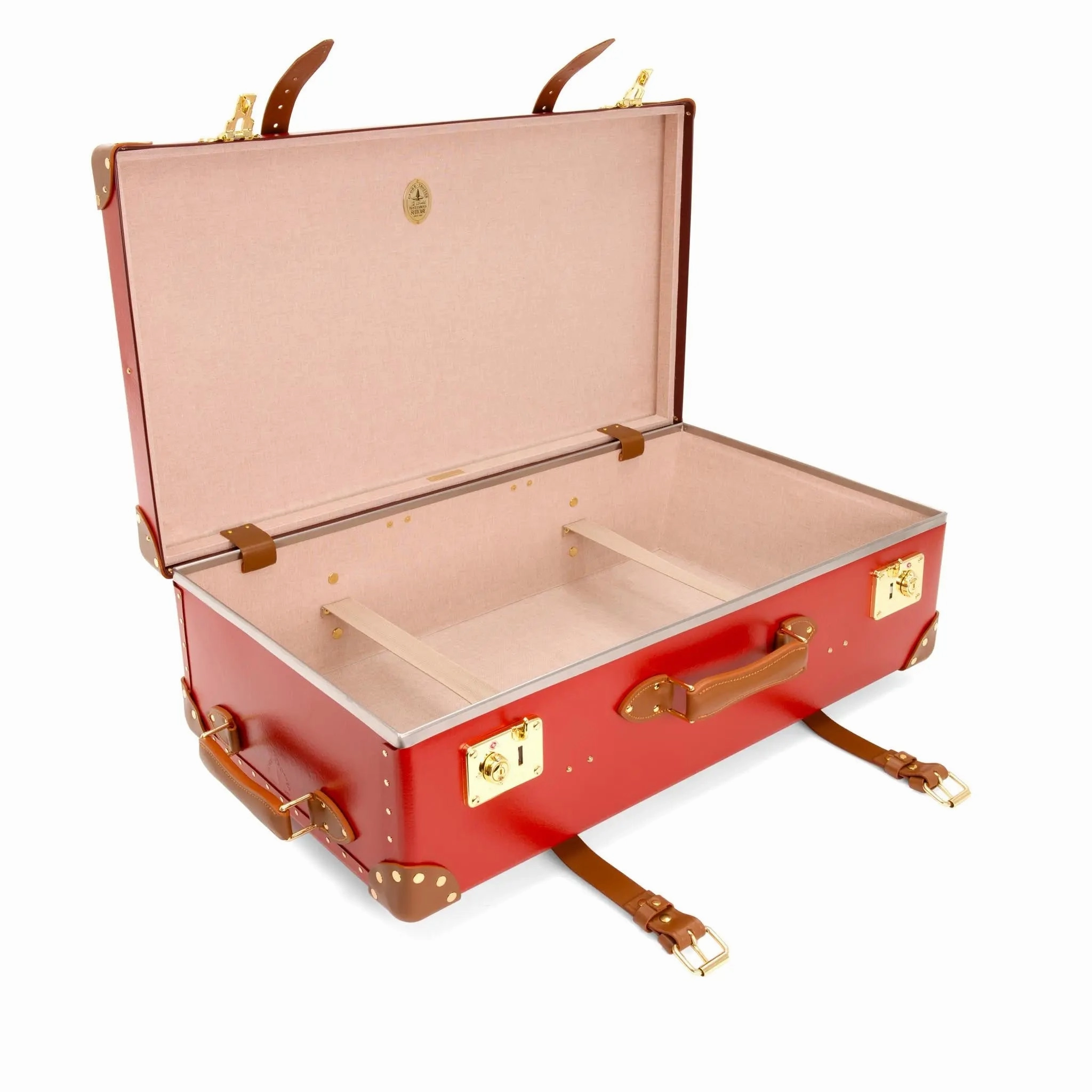 Centenary  Large Check-In - 2 Wheels | Red/Caramel/Gold