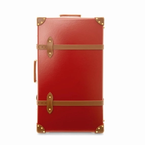 Centenary  Large Check-In - 2 Wheels | Red/Caramel/Gold