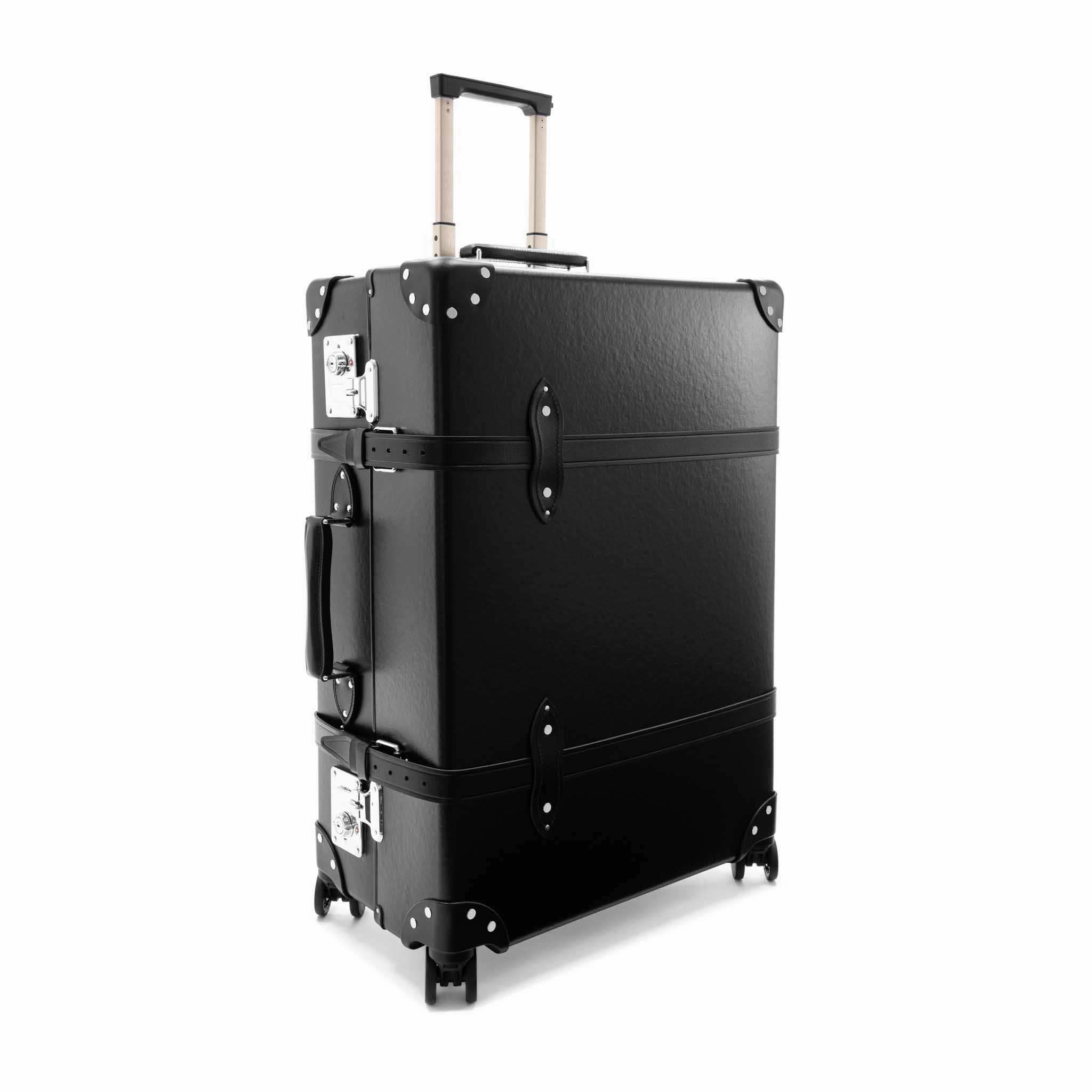 Centenary  Large Check-In - 4 Wheels | Black/Black/Chrome
