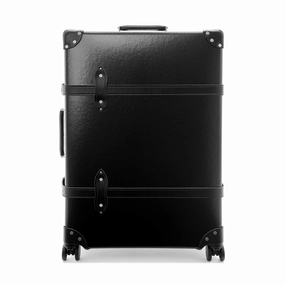 Centenary  Large Check-In - 4 Wheels | Black/Black/Chrome