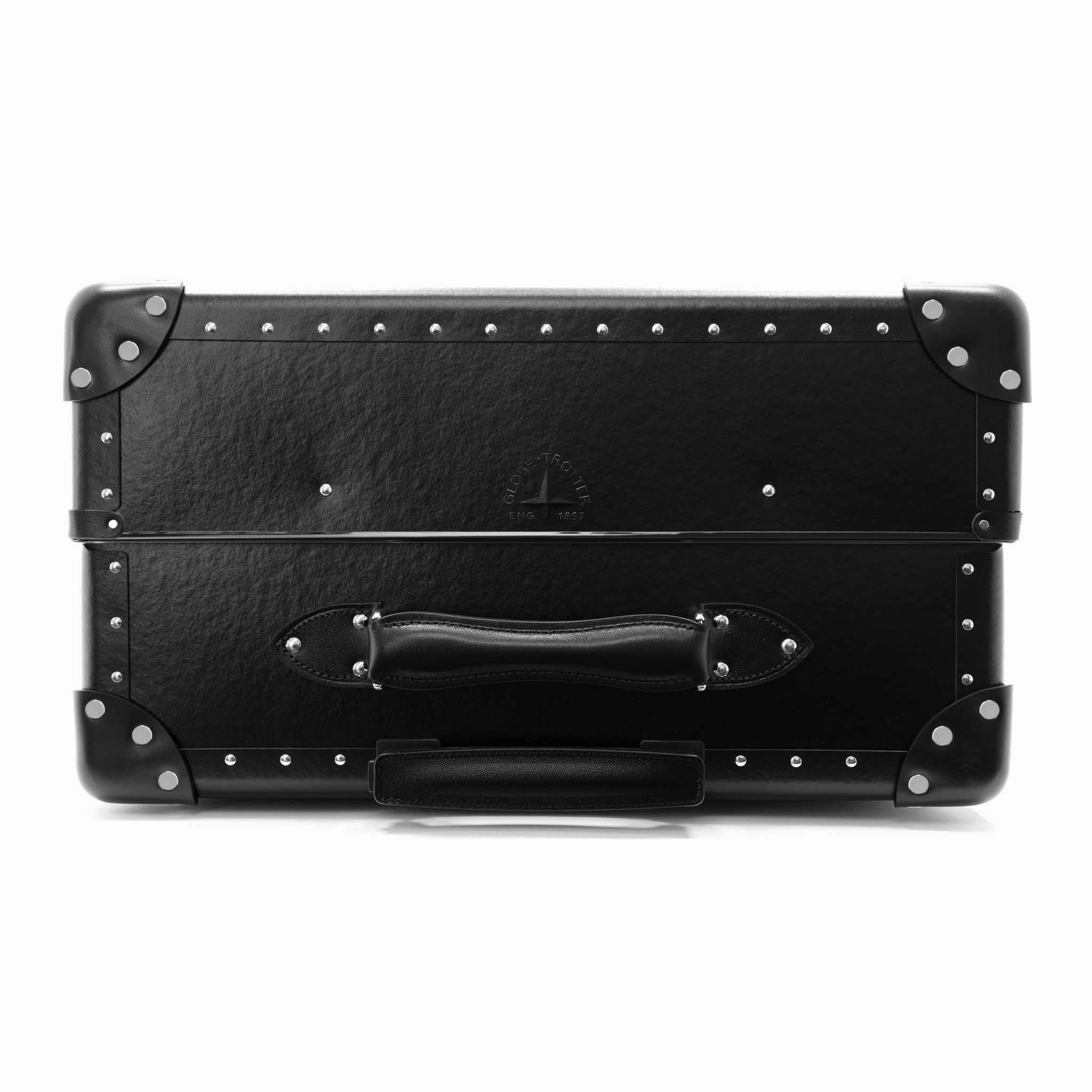 Centenary  Large Check-In - 4 Wheels | Black/Black/Chrome