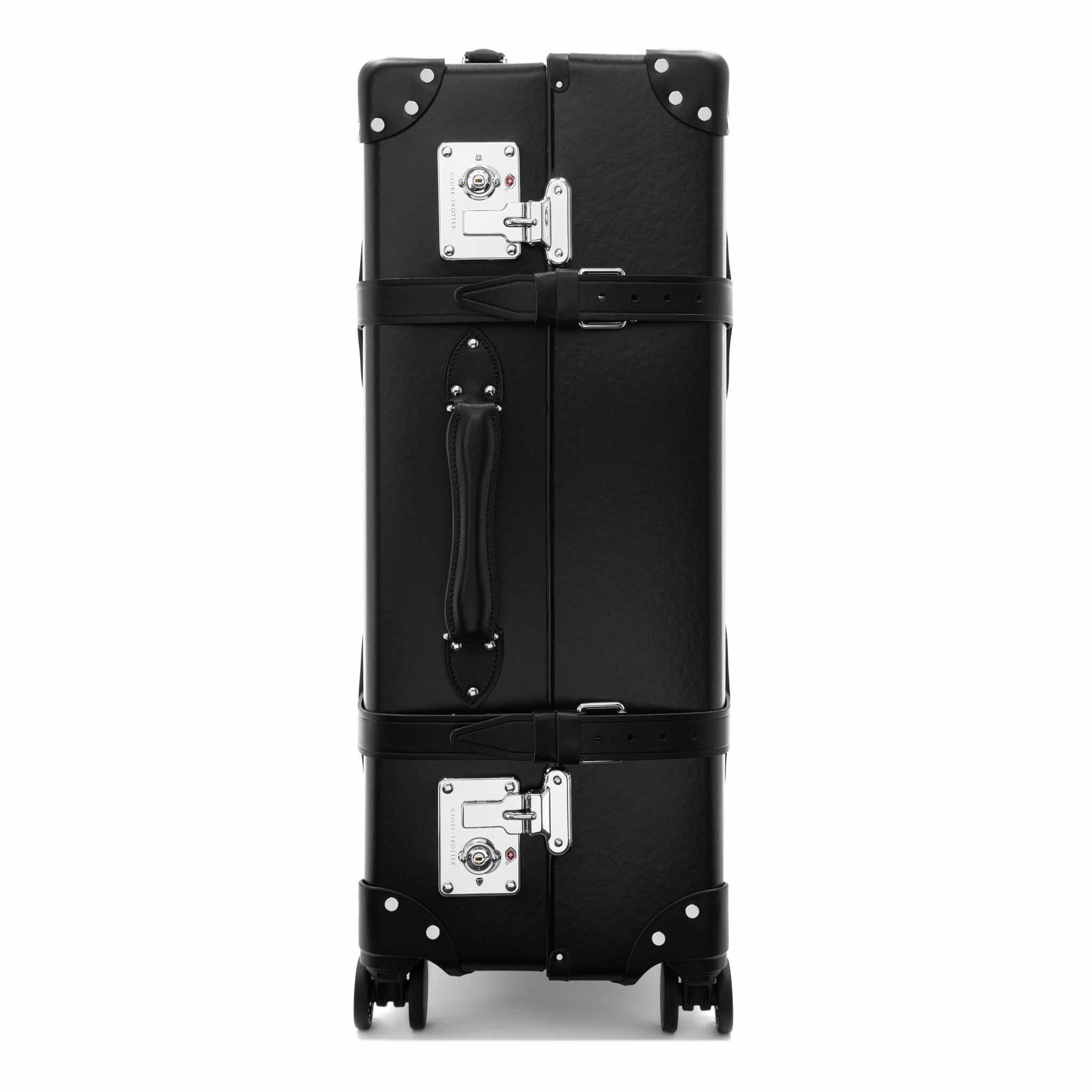 Centenary  Large Check-In - 4 Wheels | Black/Black/Chrome
