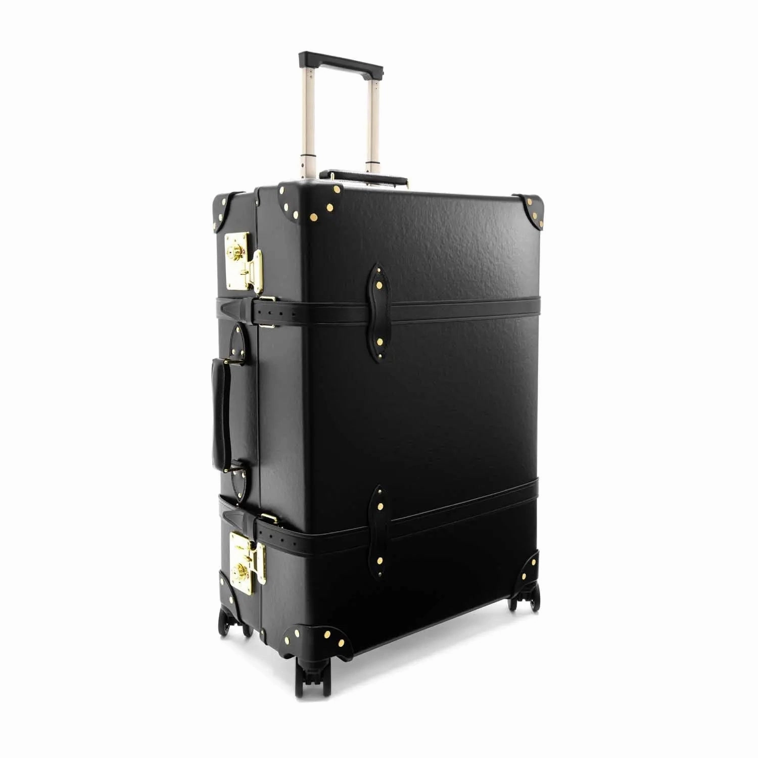 Centenary  Large Check-In - 4 Wheels | Black/Black/Gold