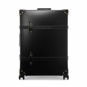 Centenary  Large Check-In - 4 Wheels | Black/Black/Gold