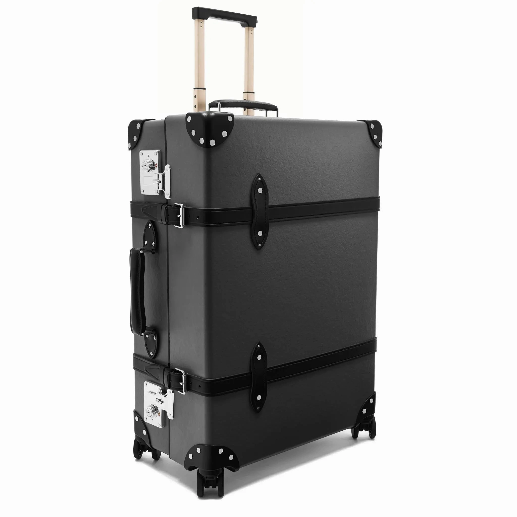 Centenary  Large Check-In - 4 Wheels | Charcoal/Black/Chrome