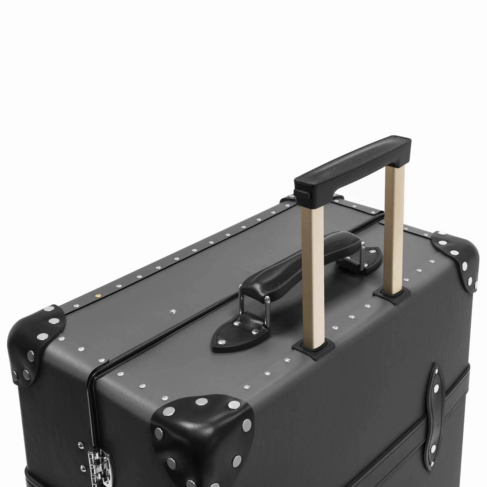 Centenary  Large Check-In - 4 Wheels | Charcoal/Black/Chrome