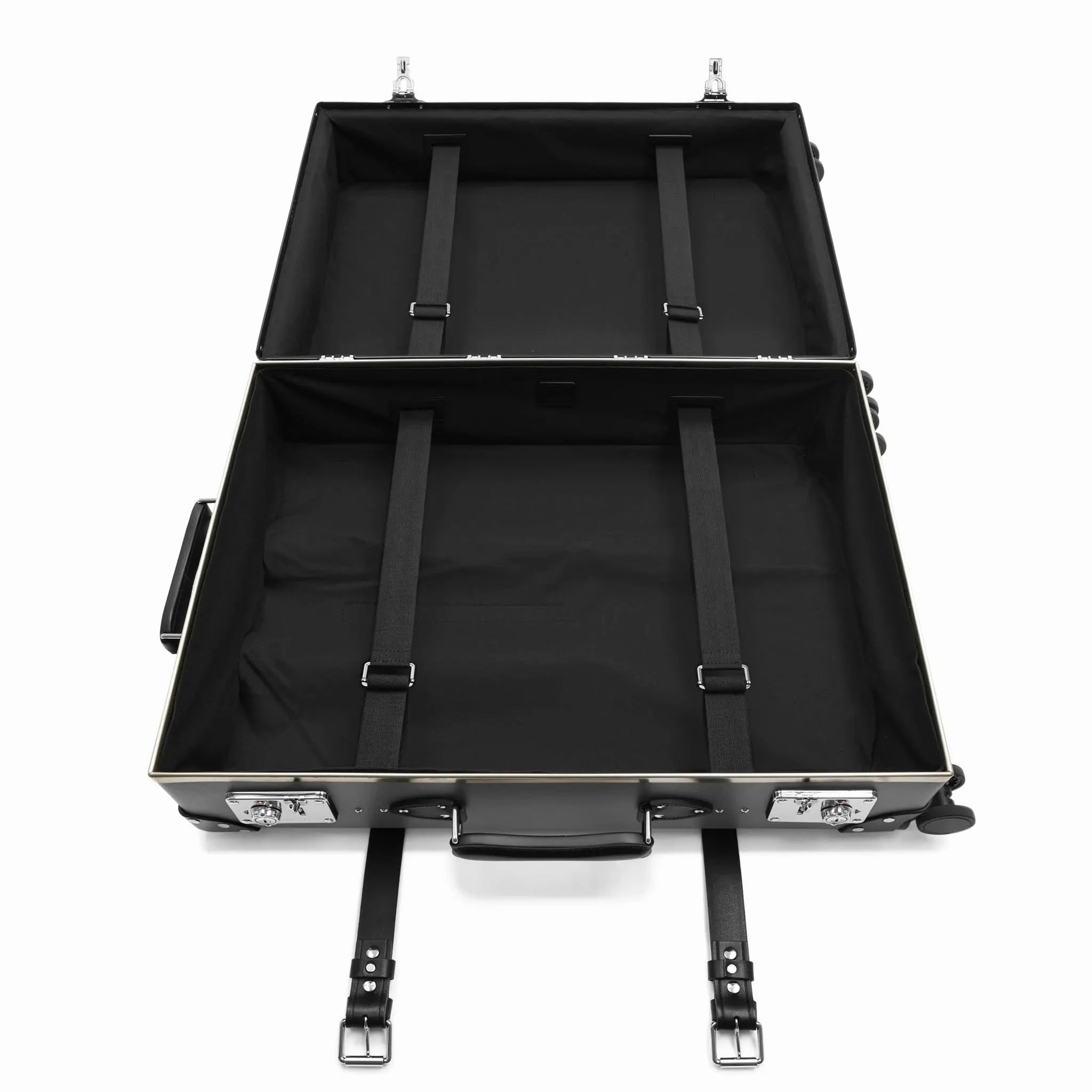 Centenary  Large Check-In - 4 Wheels | Charcoal/Black/Chrome