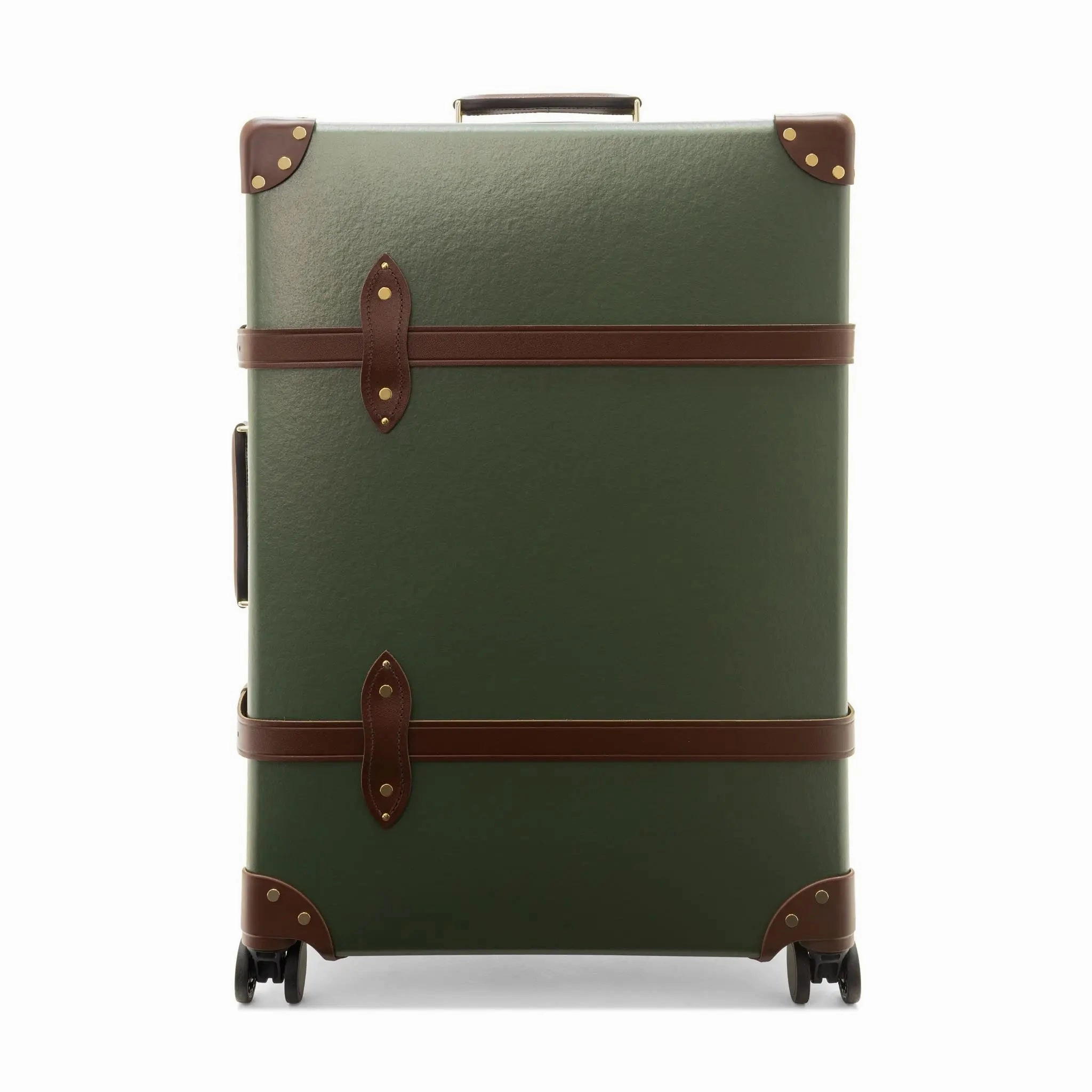 Centenary  Large Check-In - 4 Wheels | Green/Brown/Gold