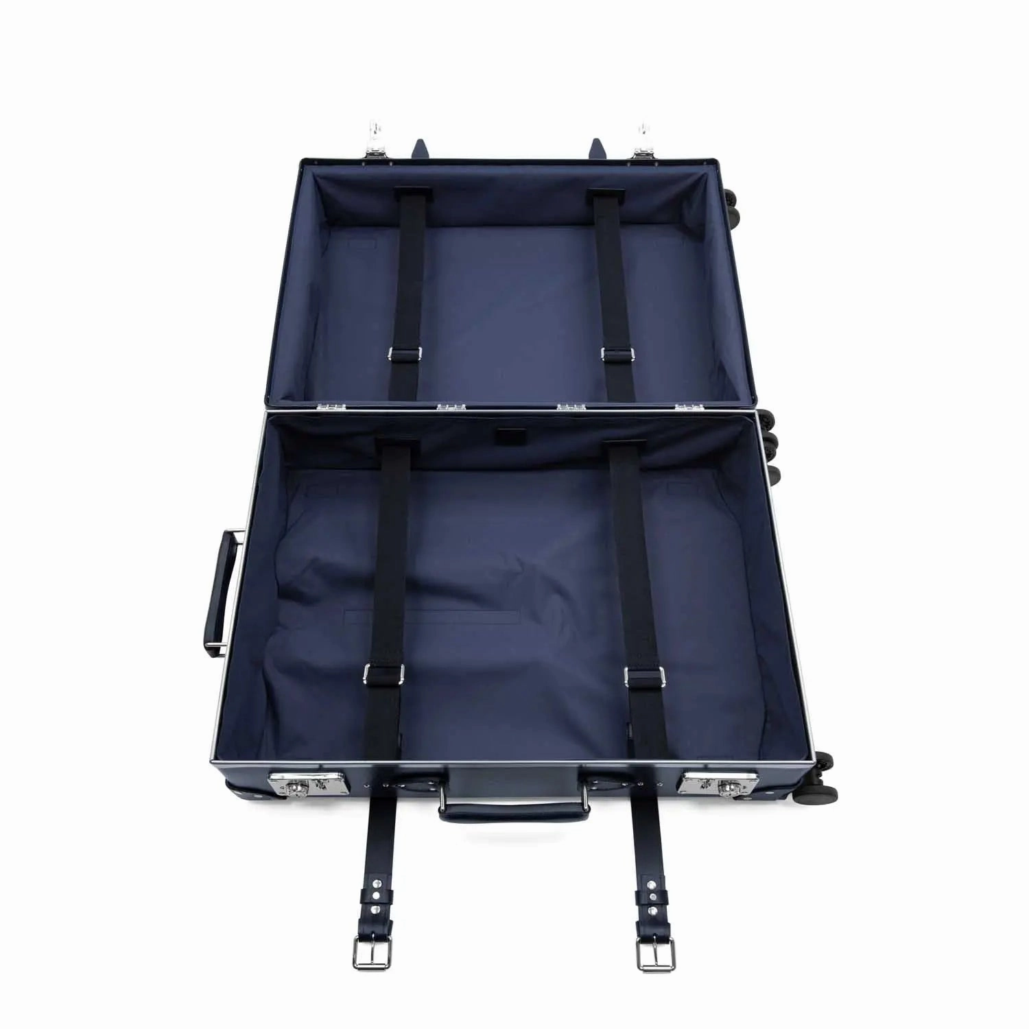 Centenary  Large Check-In - 4 Wheels | Navy/Navy/Chrome