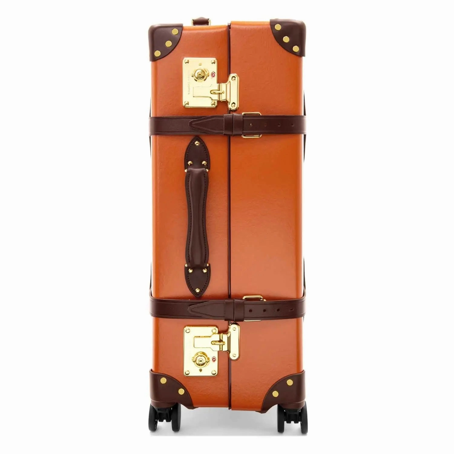 Centenary  Large Check-In - 4 Wheels | Orange/Brown/Gold