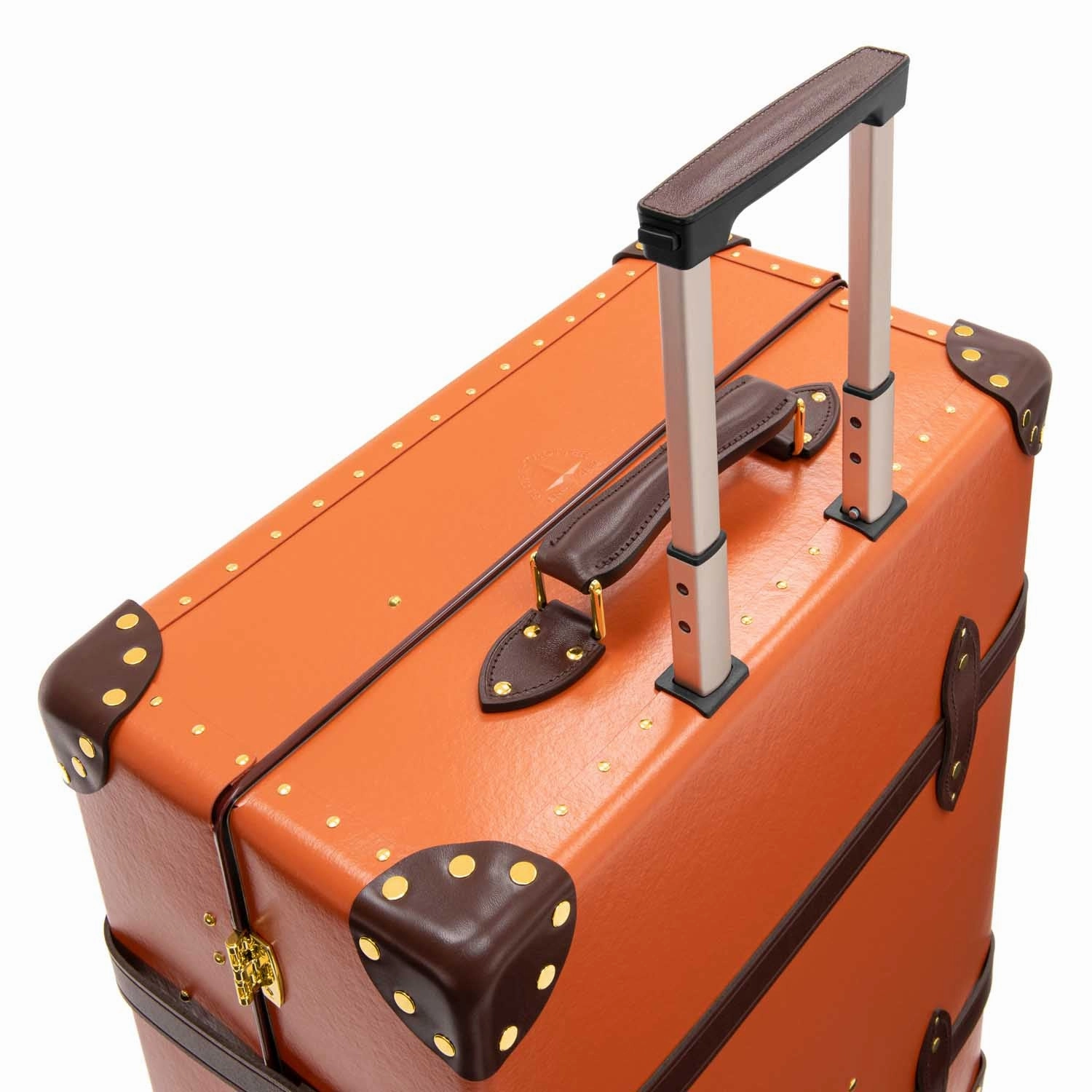 Centenary  Large Check-In - 4 Wheels | Orange/Brown/Gold