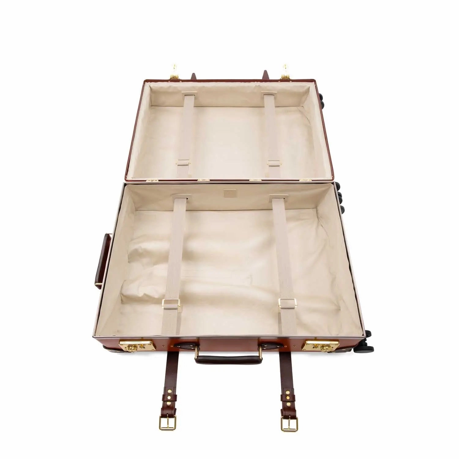 Centenary  Large Check-In - 4 Wheels | Orange/Brown/Gold