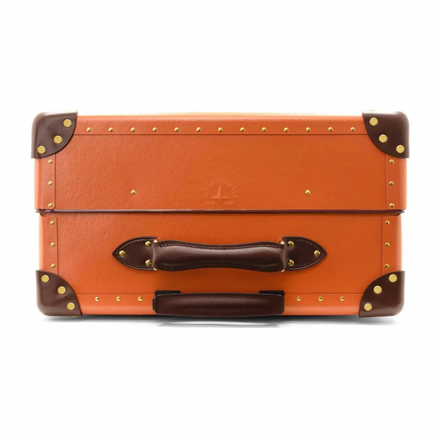 Centenary  Large Check-In - 4 Wheels | Orange/Brown/Gold
