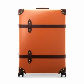 Centenary  Large Check-In - 4 Wheels | Orange/Brown/Gold