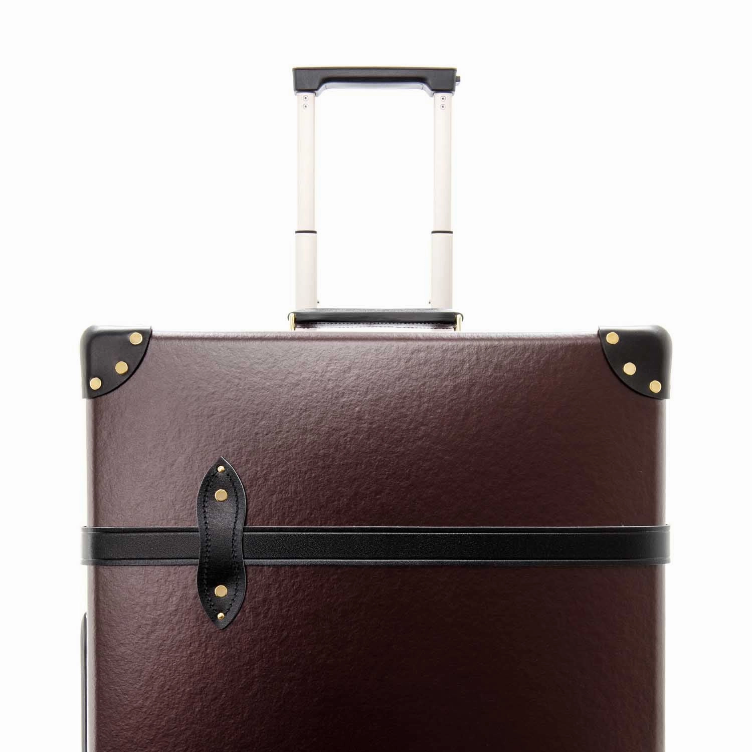 Centenary  Large Check-In - 4 Wheels | Oxblood/Black/Gold
