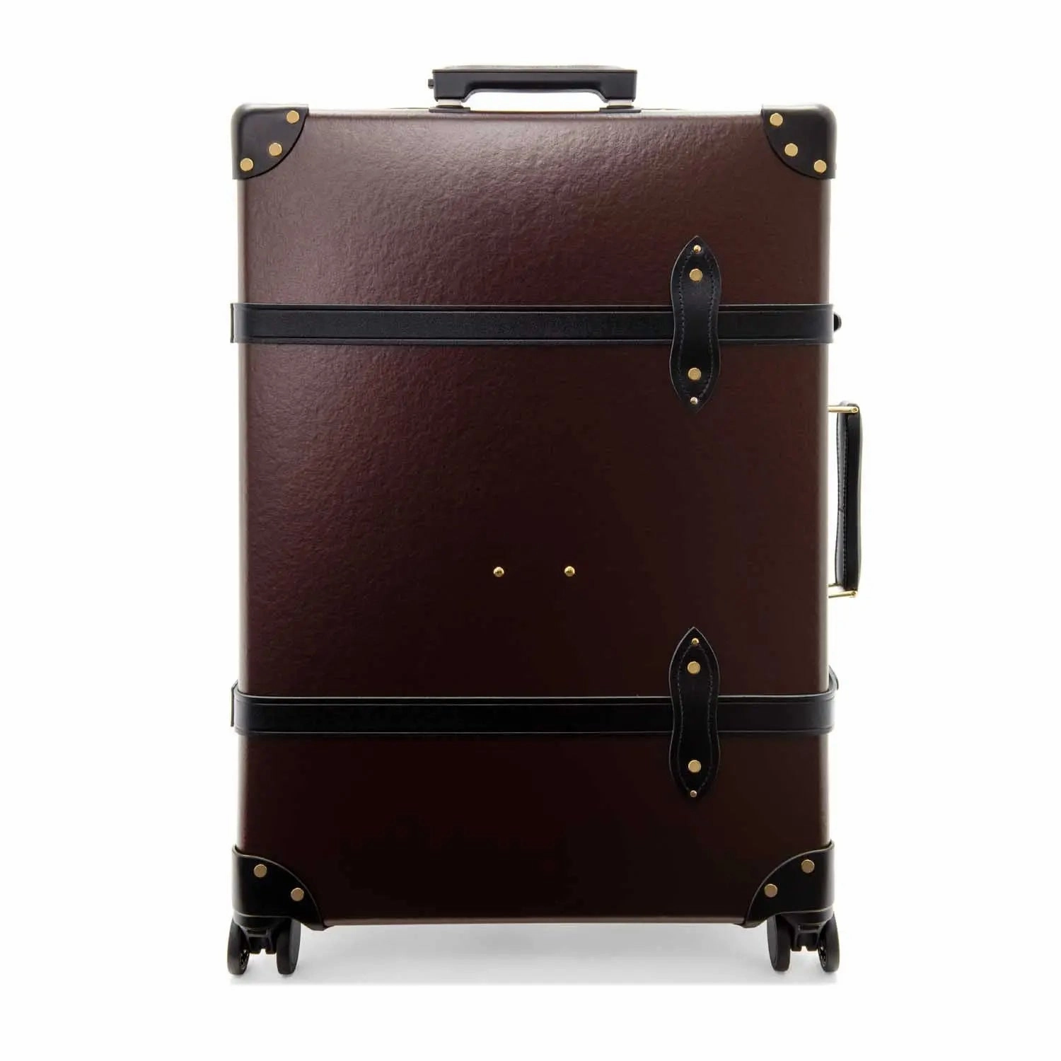 Centenary  Large Check-In - 4 Wheels | Oxblood/Black/Gold