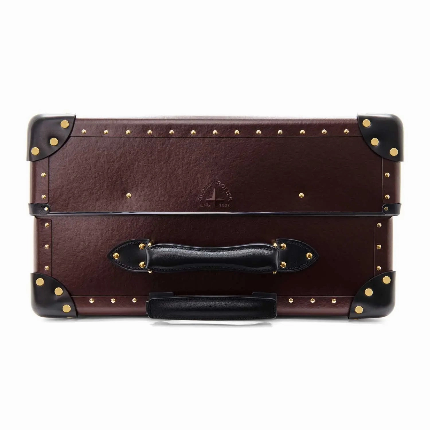 Centenary  Large Check-In - 4 Wheels | Oxblood/Black/Gold
