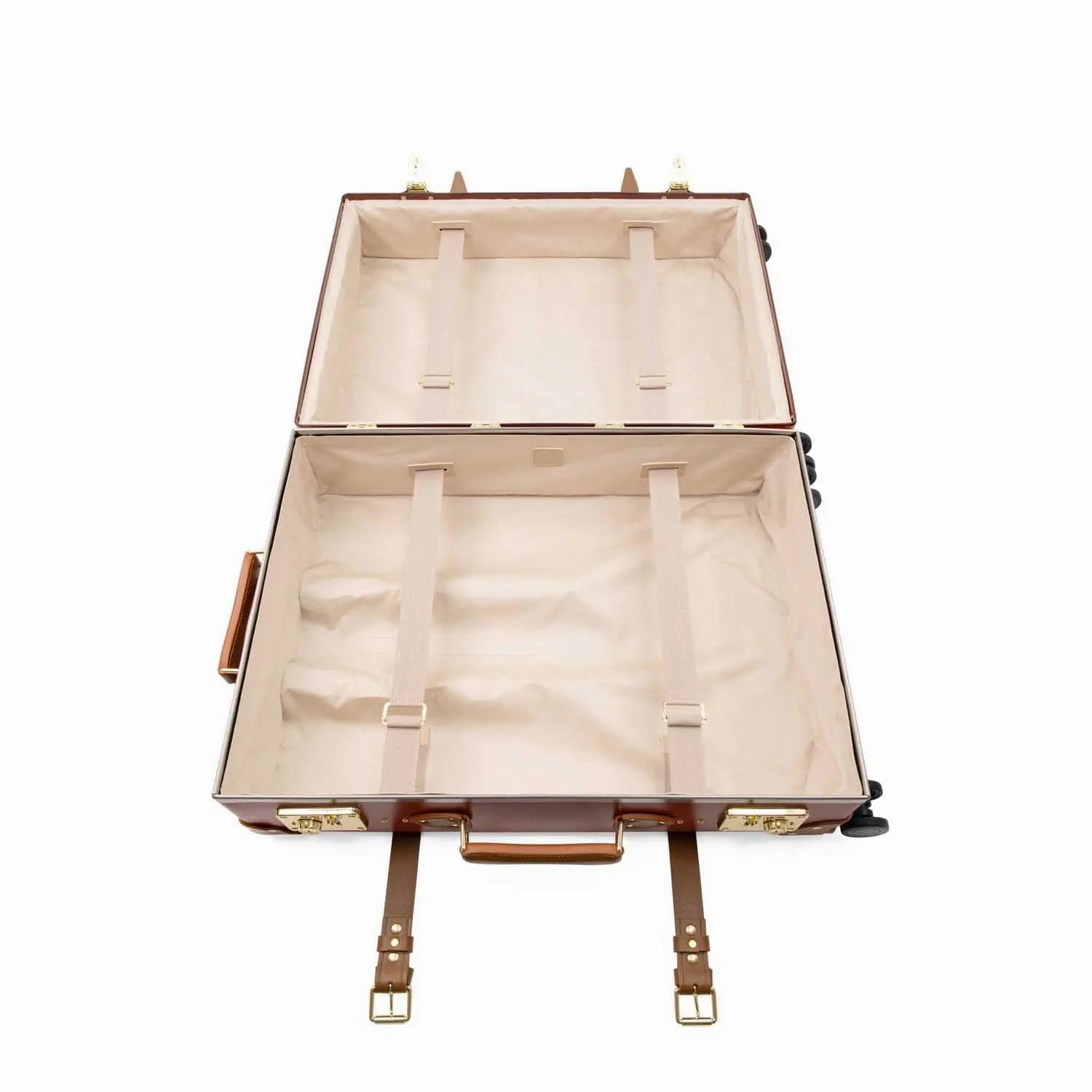 Centenary  Large Check-In - 4 Wheels | Red/Caramel/Gold