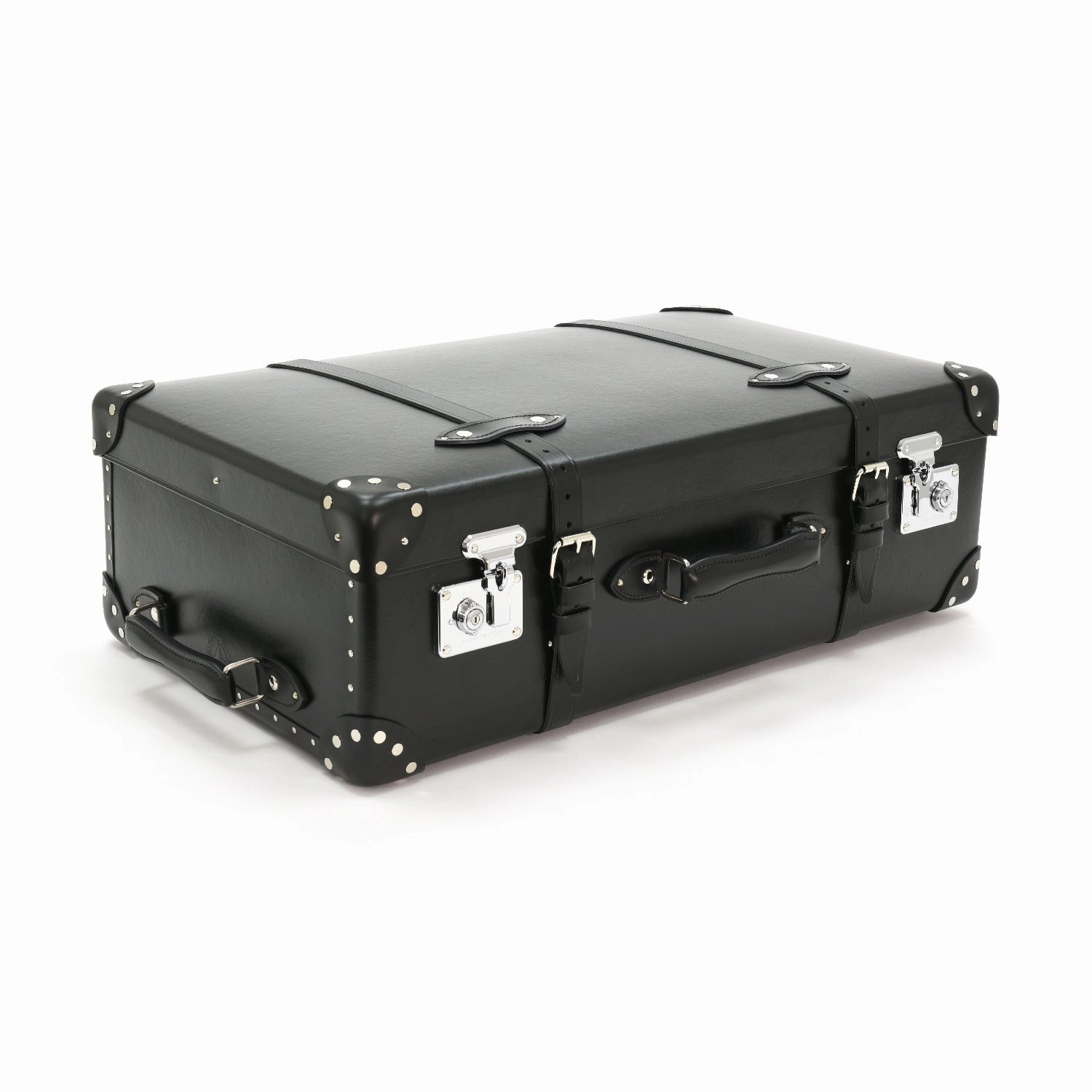 Centenary  Large Suitcase | Black/Black/Chrome