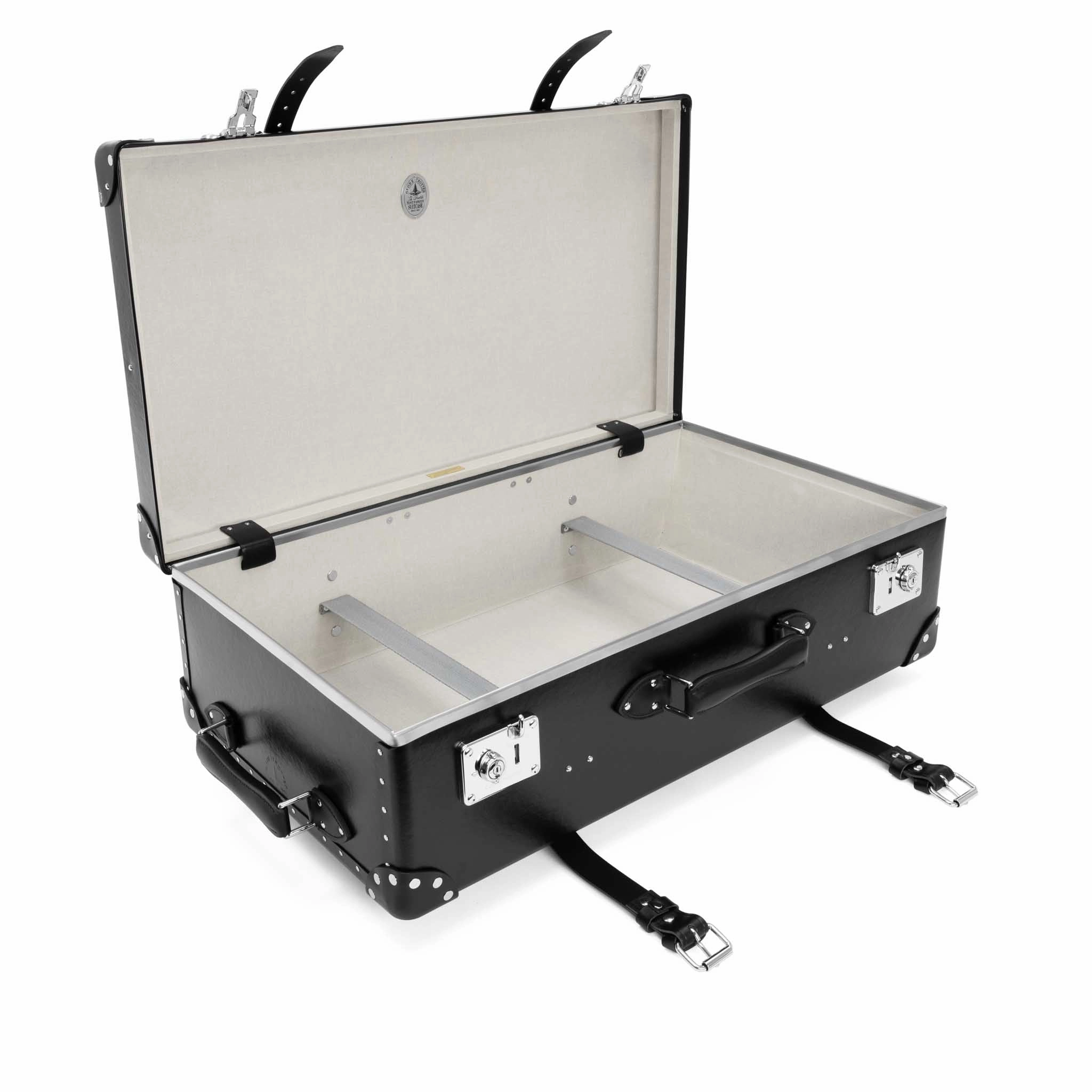Centenary  Large Suitcase | Black/Black/Chrome