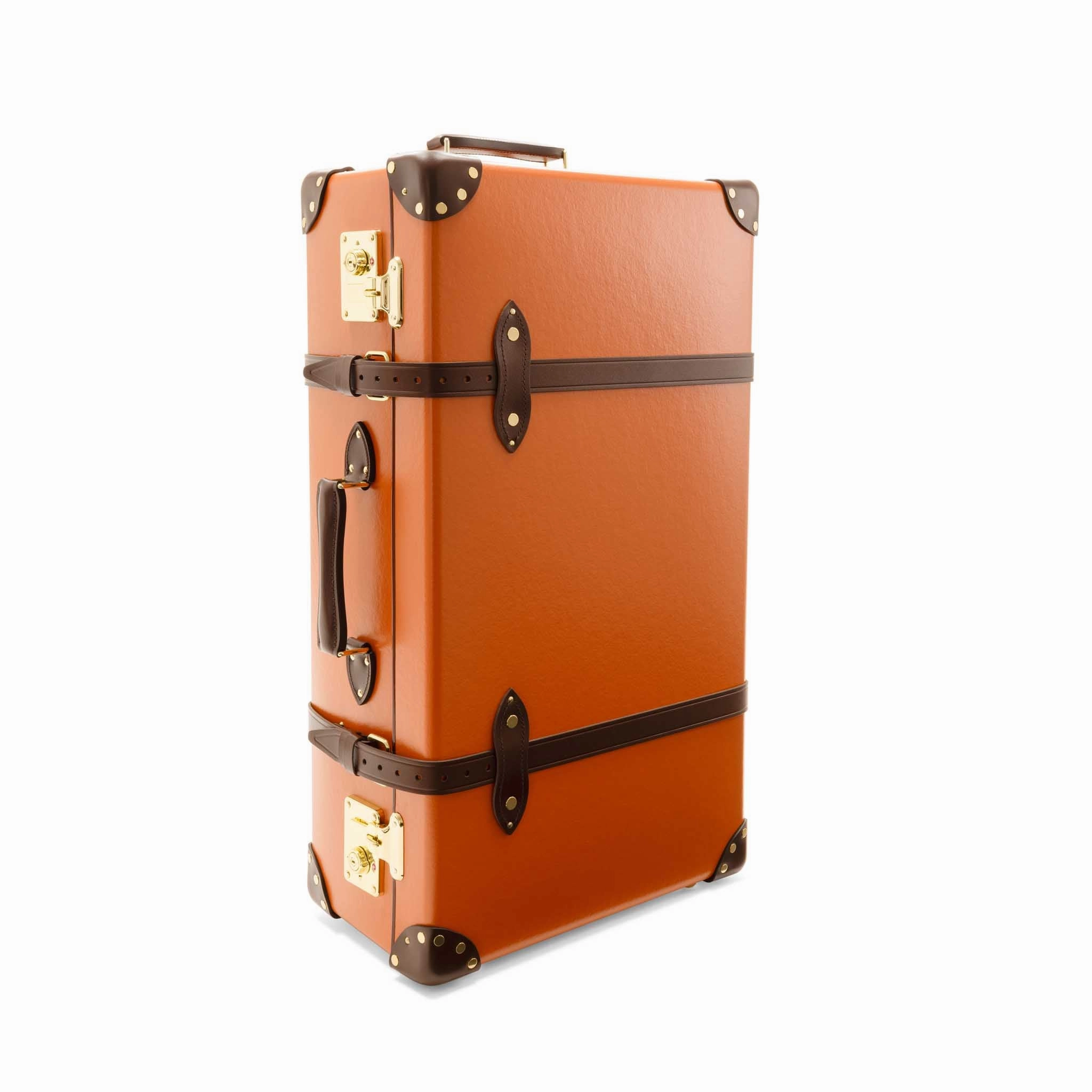 Centenary  Large Suitcase | Orange/Brown/Gold